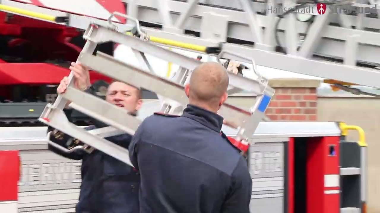 Stralsunds neue Drehleiter