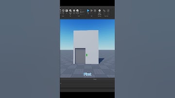 How to make a proximity prompt door in under 15 secs #roblox #robloxshorts #rx6700xt