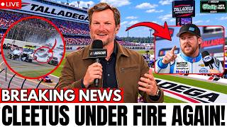 NASCAR IN TROUBLE! Cleetus McFarland CAUGHT in HUGE Talladega Crash  His Admission BACKFIRES!
