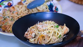 You Need To Try This Creamy Shrimp Pasta Recipe by Kwankyewaa's Kitchen 6,571 views 7 months ago 11 minutes, 53 seconds