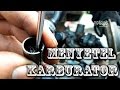 Cara Menyetel Karburator Motor 4 tak Karena Pembakaran Terlalu Boros