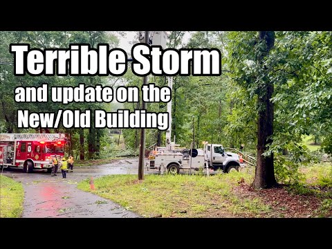 New/Old Building Update and Terrible Storm!