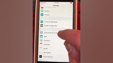 How To Change Exchange Email Password On iPhone