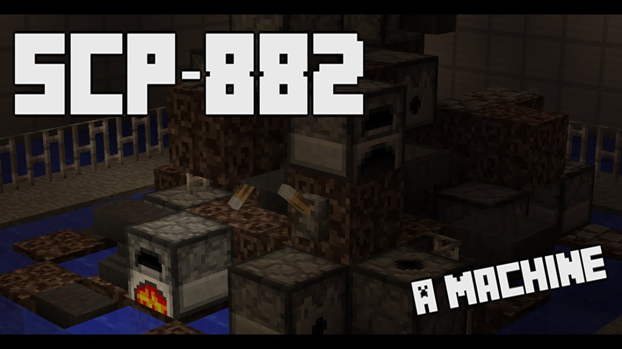 Scp 882 Minecraft Containment Breach A Machine By Thepencilwriter - roblox scp rbreach scp 280 the farming machine containment