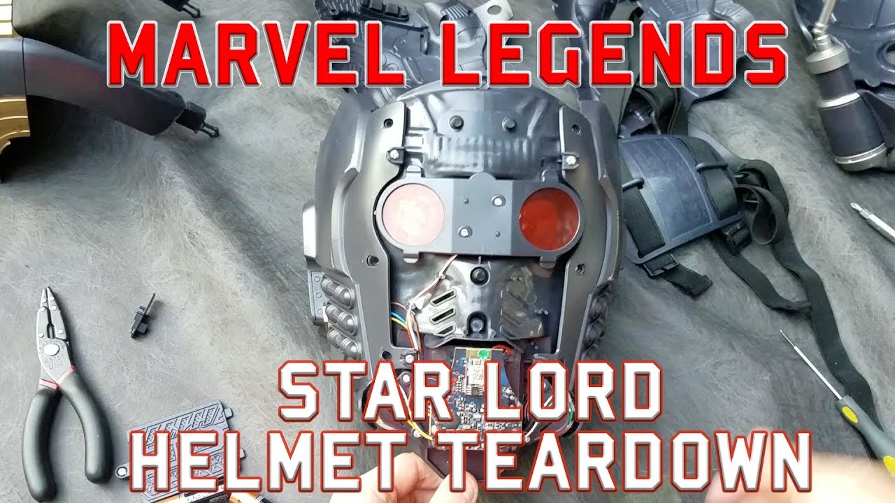 Star Lord Helmet Teardown 