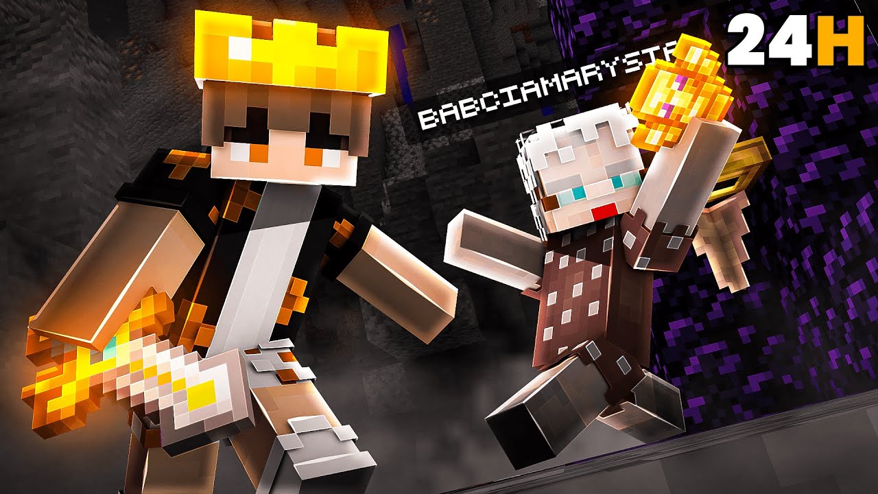 Spędziłem 24 Godziny z BABCIĄ MARYSIĄ na ANARCHII