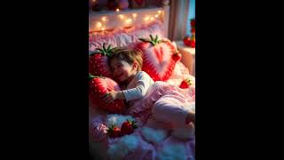 🍓 Sweet Strawberry Dreams | Relaxing &amp; Happy Bedtime ASMR for Kids and Adults