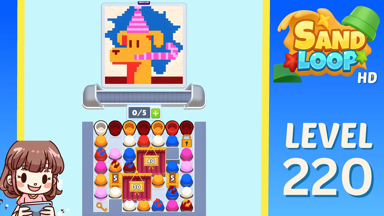 Sand Loop Level 220 Solution Walkthrough