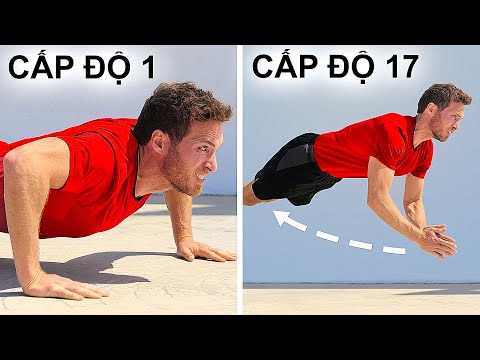 Video Chống Đẩy Từ Cấp 1 Đến Cấp 17 - Bạn Ở Mức Nào? - youtube