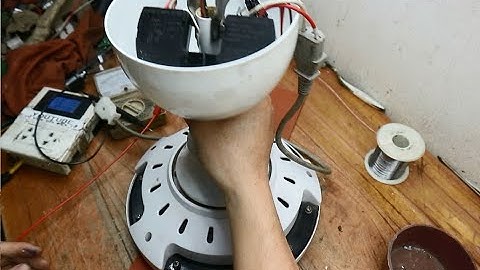 Sửa quạt trần Inverter China hỏng nguồn