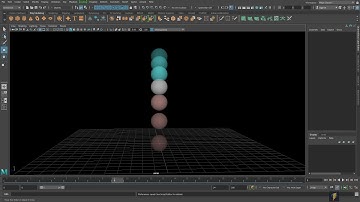 Maya Animation -A Bouncing ball
