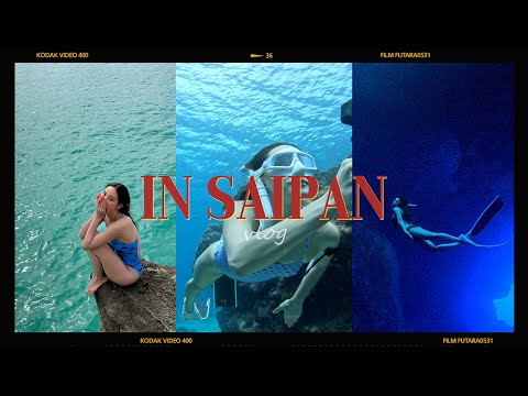 10일 간의 사이판 출장 마지막 VLOG🌊🧳 티니안섬, <strong>로타섬</strong>, 다이빙홀, 보드, 수영_ 찬물chanmnul