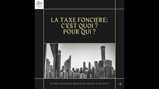 ADIL 64 - La taxe foncière c'est quoi ? pour qui ?