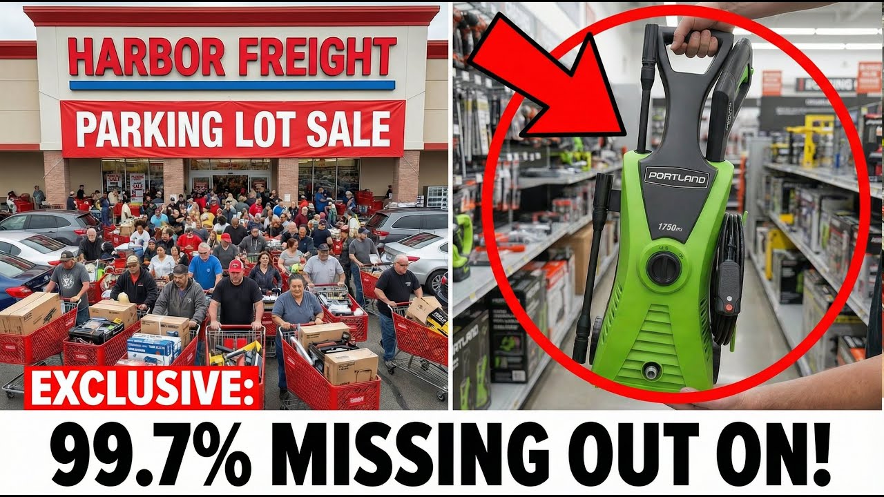 Parking Lot Sale Final Days — 10 Deals You Must See at Harbor Freight