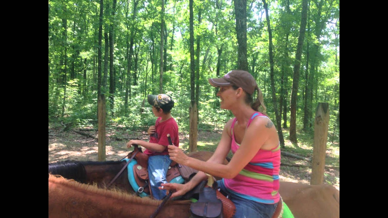 Trail Riding At Mammoth Cave Park On Horseback Youtube