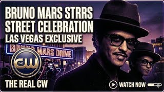 THE REAL CW  is live! congratulations to Bruno Mars