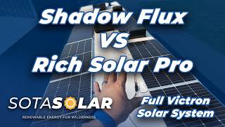 Shadow flux  vs Rich Solar Pro  Solar Panels  - What is the Best Panel to Put on Your RV Answered