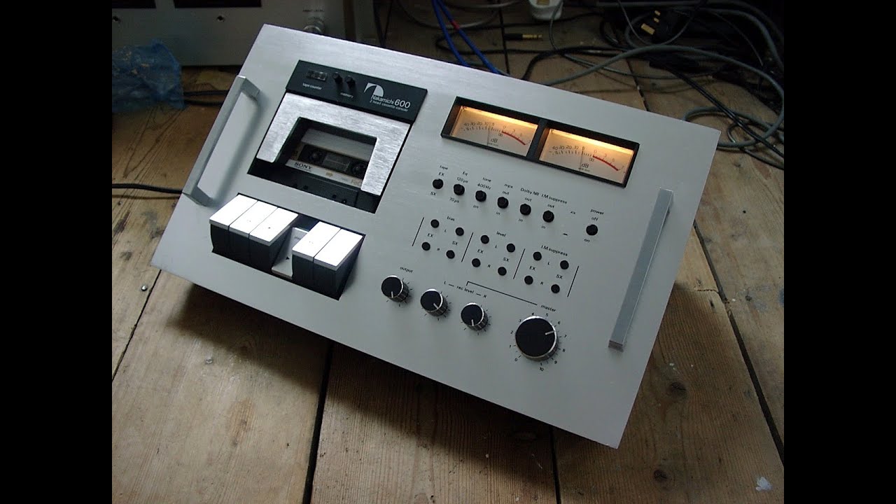 Nakamichi 600 The Ultimate 1970s SkiSlope Cassette Deck YouTube