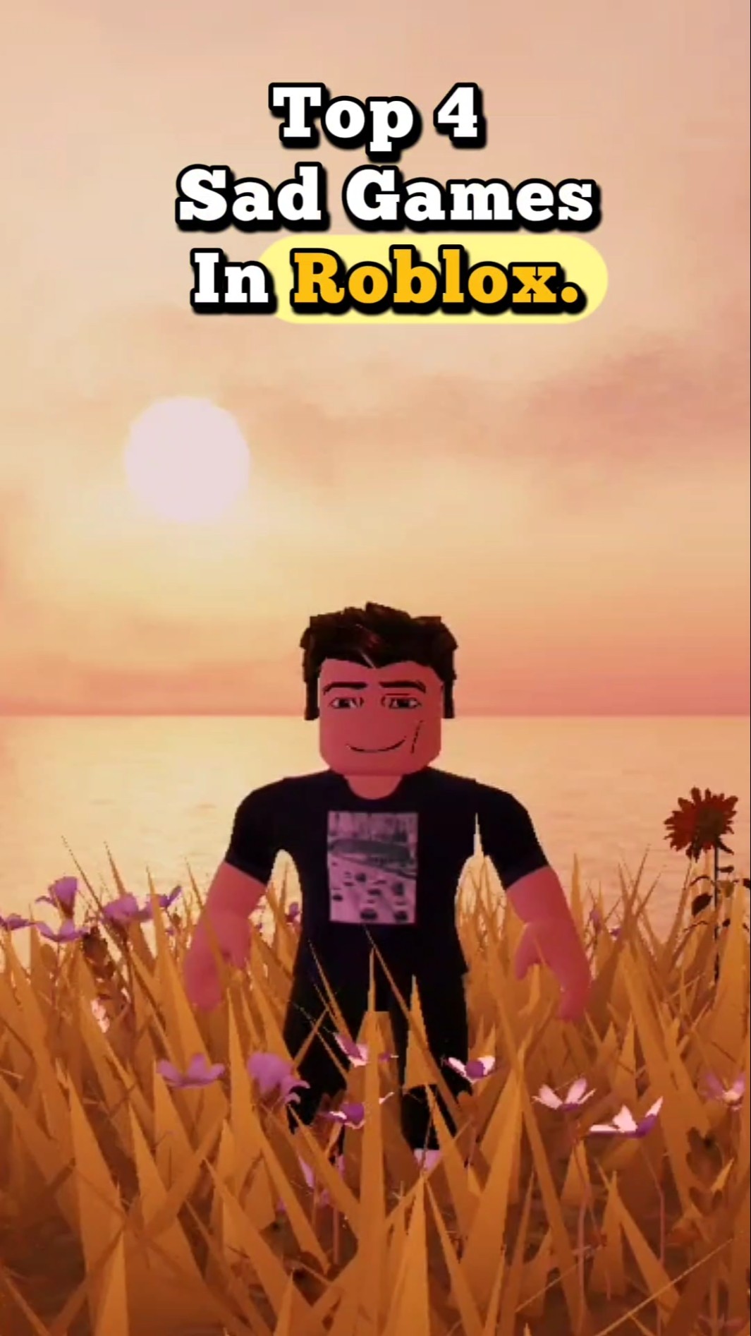 TOP 4 SAD GAMES IN ROBLOX Roblox Foryoupage Foryou YouTube Oardefault 
