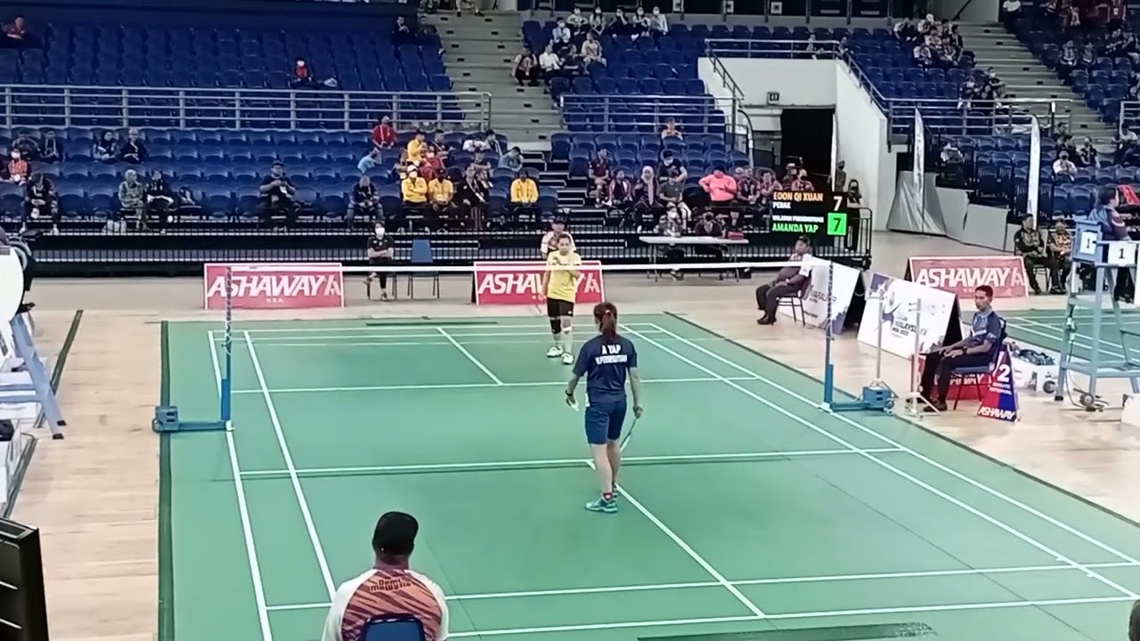 sukma 2022 live badminton