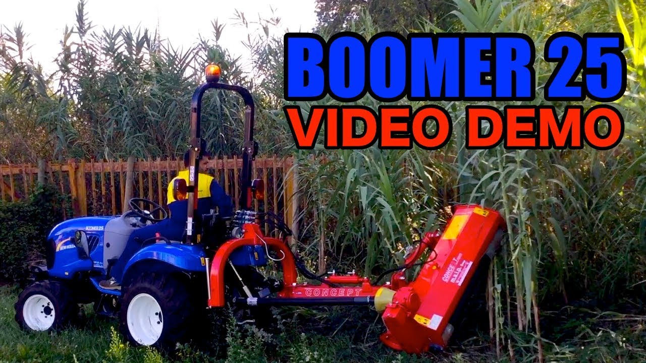 Boomer 25 New Holland Video Demo Youtube