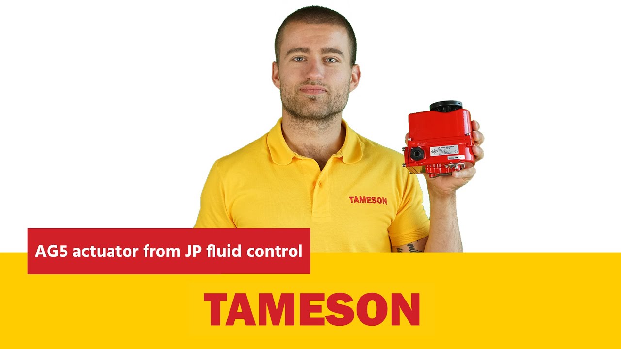 AG5 electric valve actuator from JP fluid control | Tameson