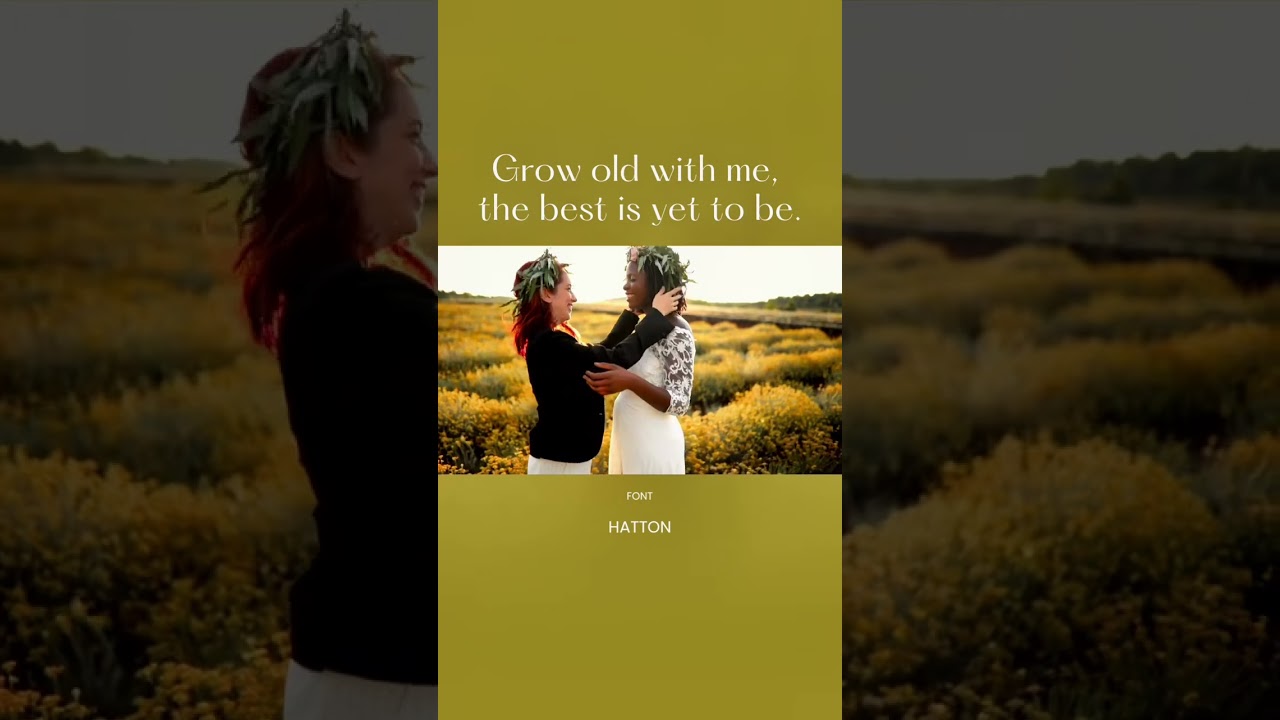 7 Canva fonts for WEDDINGS