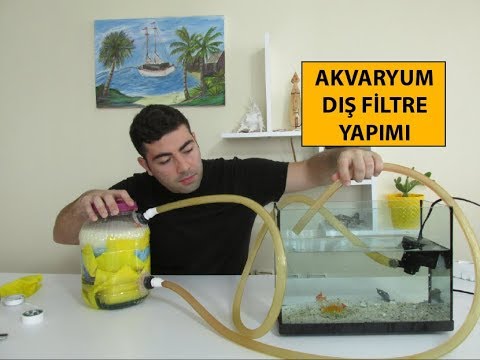 Video: Akvaryum Için Dış Filtre Nasıl Yapılır