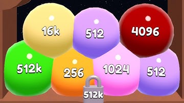 Jelly 2048: Unlock 512k Blob Merge (Part 06) Jelly 1024-2048-4k-8192-16k-32k-64k-128k-256k-512K-1M