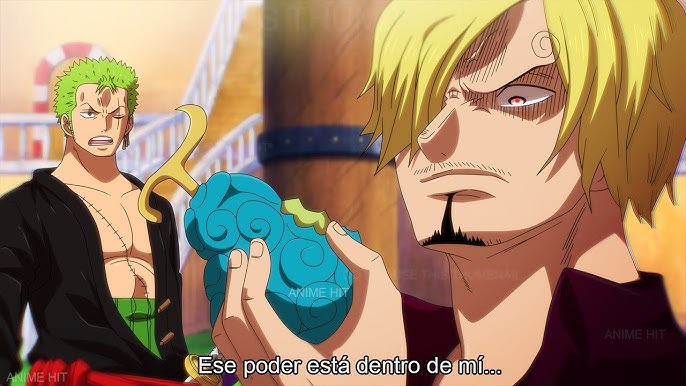 ZORO e SANJI COMEM UMA FRUTA DO DIABO! as Akuma no Mi dos Membros dos  Chapéus de Palha! - One Piece 