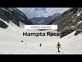 Hampta pass speed hike