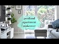 My modern Portland studio apartment makeover | IKEA builds + mini tour