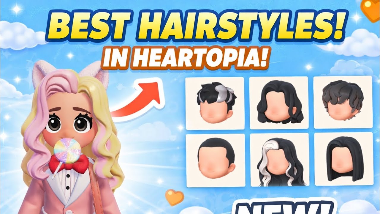 Heartopia changing your hairstyle and face style! Character Customization 