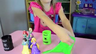 Disney Princess Magiclip Silly Sludge Dresses   Elsa, Anna, Cinderella   Fun Kid Toys