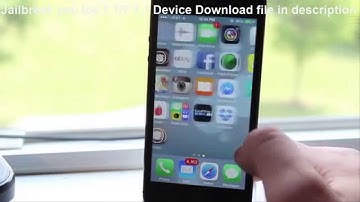 Jailbreak Ios 7.1/7.1.1 For iphone ipad or Ipod