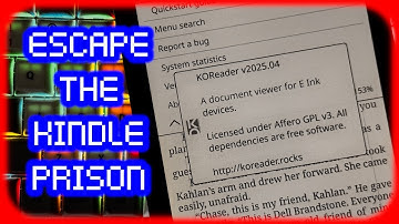 Goodbye Kindle. Hello KOReader.