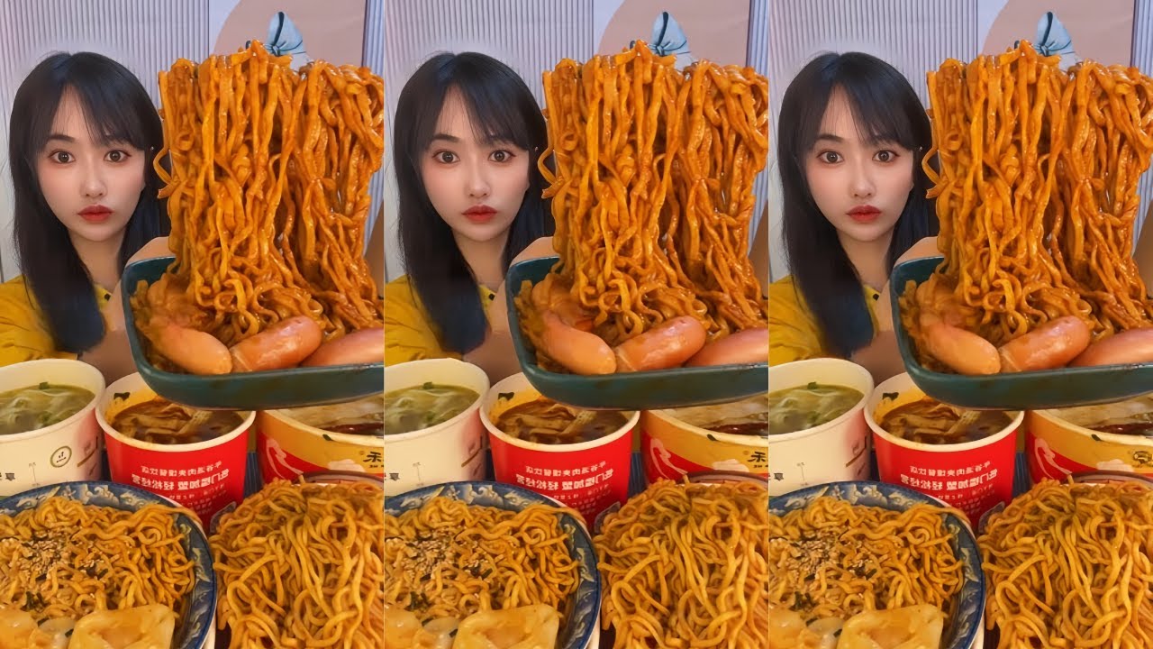 【MUKBANG】SPICY BRAISED PORK BELLY  EATING SHOW  CHINESE FOOD  食べる吃播 #咀嚼音 #food #mukbang #foodie