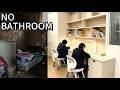 No More Sleeping on the Floor… A Real Bathroom & Bedroom for Two Sisters
