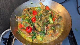 This Hen Dish gave me Bush meat vibes🔥😋