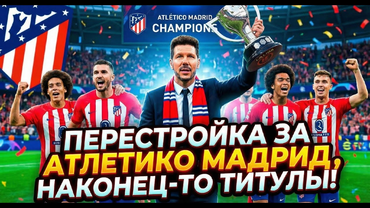 мы взяли первые трофеи за АТЛЕТИКО | FC 26