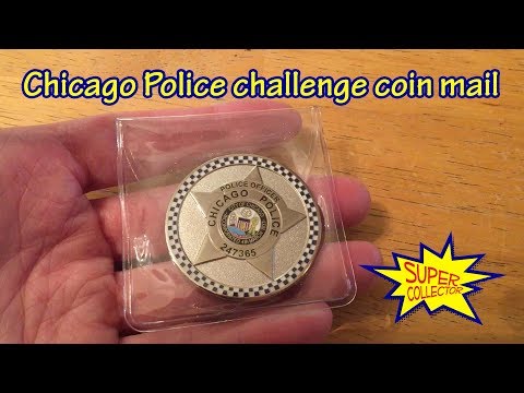Chicago PD Challenge Coin Prize Mail