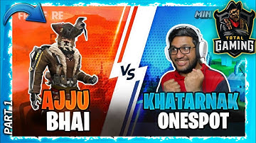 Make Thumbnail like @total gaming ||Ajjubhai Vs Khatarnak Onespot ||Thumbnail Tutorial