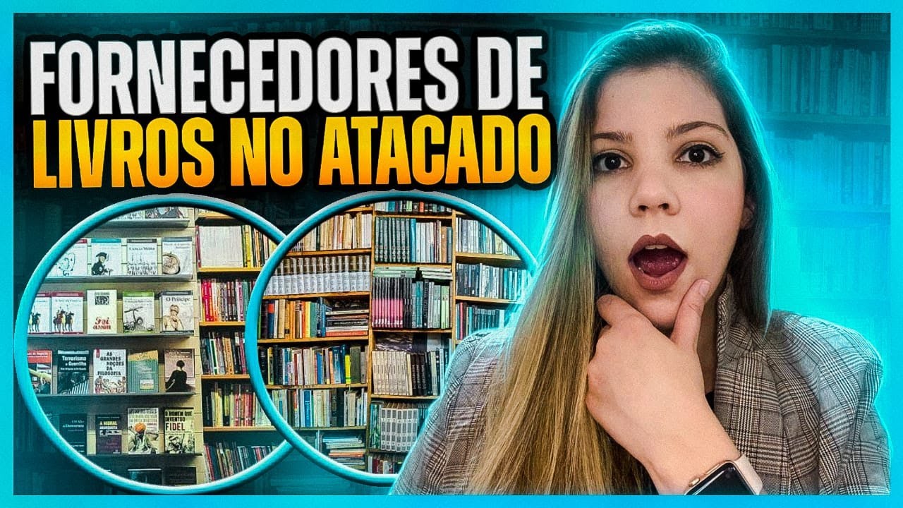 4 FORNECEDORES DE LIVROS Para Comprar no Atacado e Revender MUITO MAIS ...