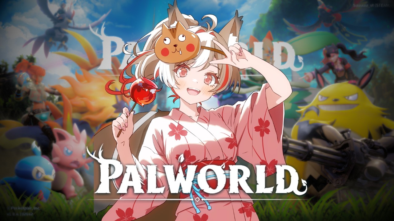 【PALWORLD】初見プレイ!パル育成を全くしない初心者#8【Mayupal】