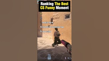 Ranking The Best CS Funny Moment #csgo #cs2 #fps #shorts
