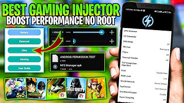 Best Gaming NFS Injector No Root | Max Performance Fix Lag | Best Gaming Magisk Module