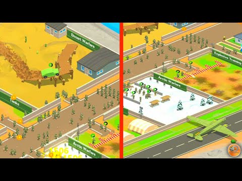 Idle Army Base Max Level Evolution Part 2 Youtube