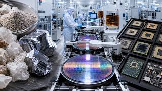 How Silicon Sand Becomes AI Processors Inside a Semiconductor Chip Factorys (Full Process)