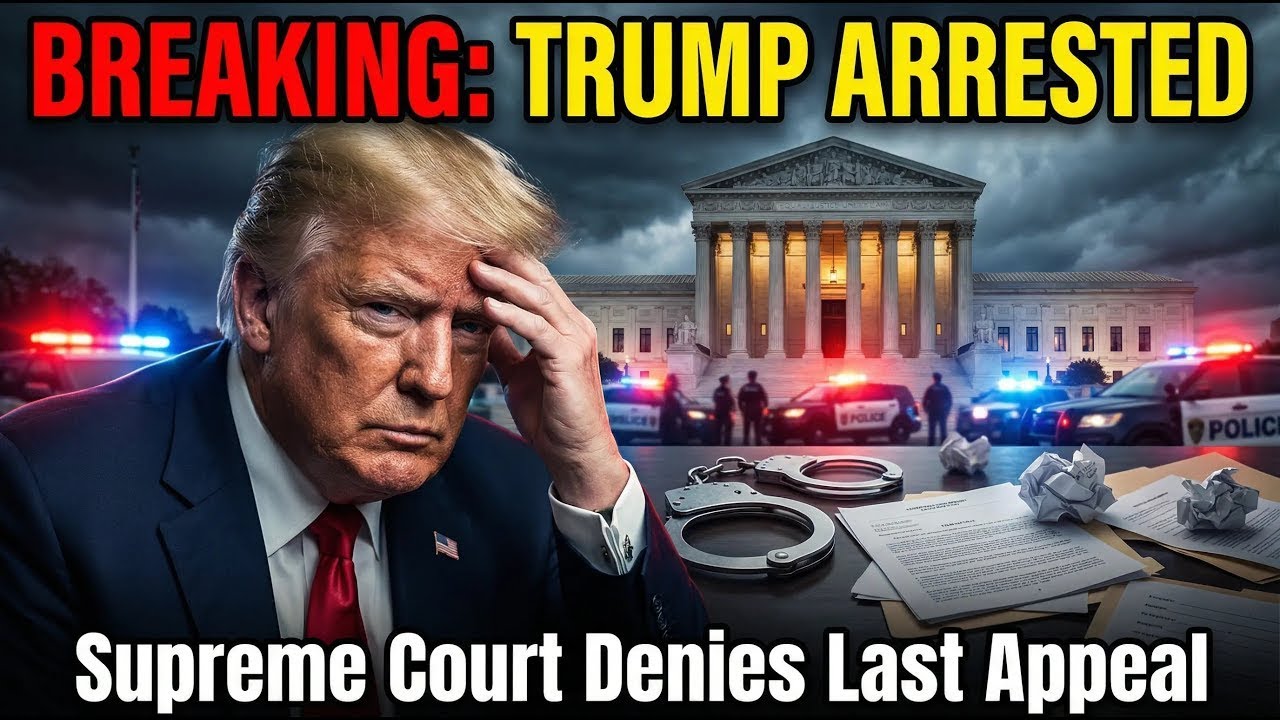 BREAKING: TRUMP ARRESTED After Supreme Court Denies Last Appeal