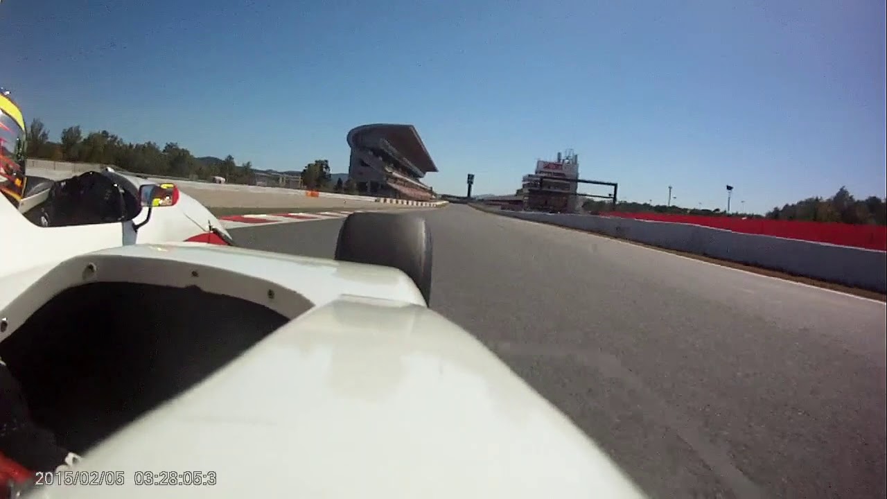 TIGERSTRIPE F1 Experience - GoPro onboard The Formula one sidepod run
